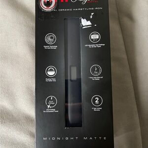 CHI Midnight Matte Digital Ceramic Hairstyling Iron